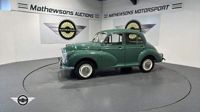 Lot 522 - 1966 MORRIS MINOR 1000