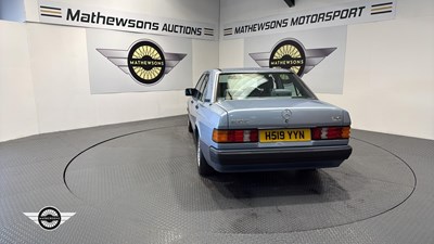 Lot 207 - 1991 MERCEDES 190E AUTO 2.6