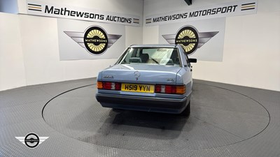 Lot 207 - 1991 MERCEDES 190E AUTO 2.6