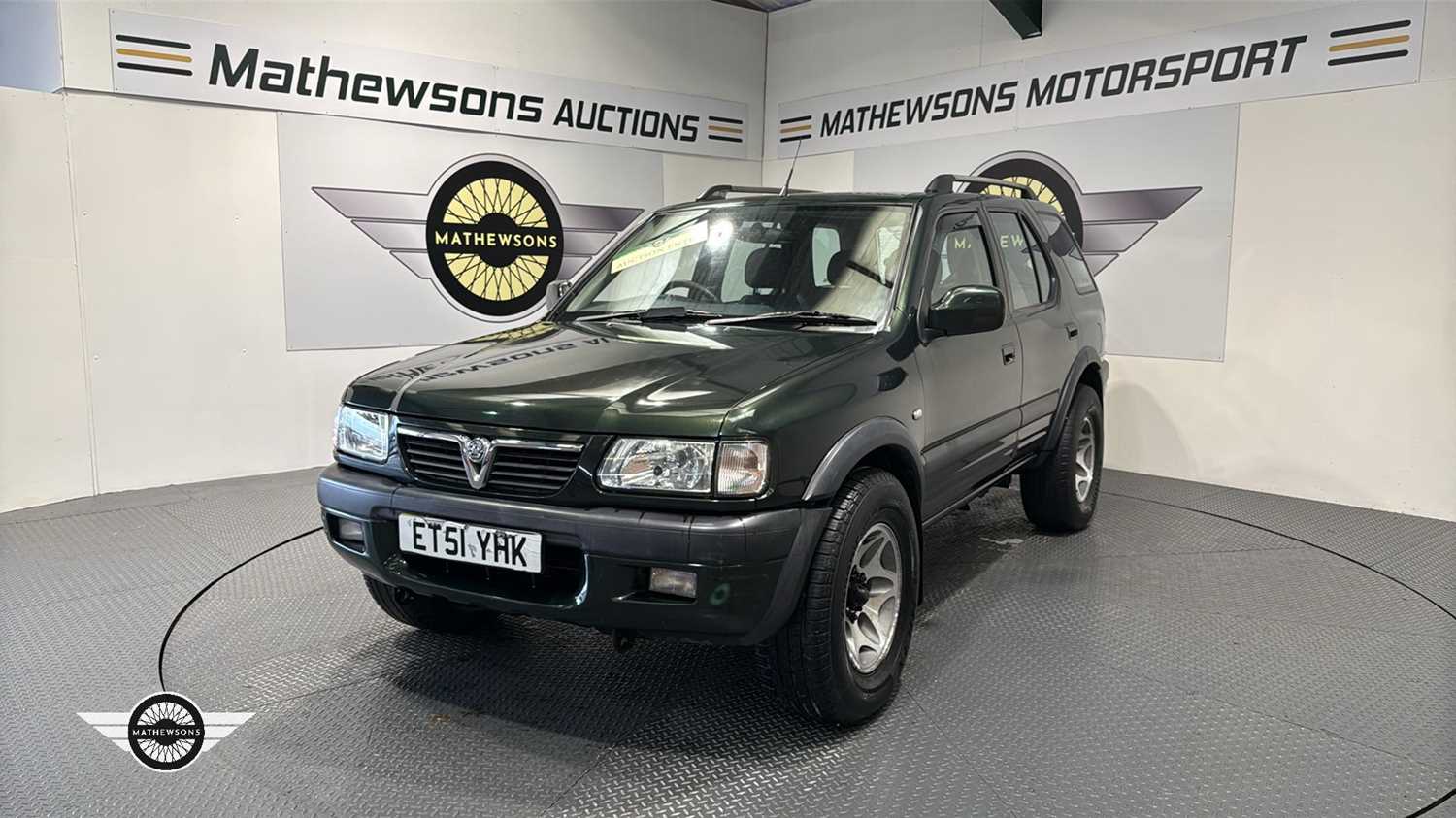 Lot 841 - 2002 VAUXHALL FRONTERA LIMITED DTI