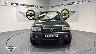 Lot 841 - 2002 VAUXHALL FRONTERA LIMITED DTI