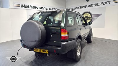 Lot 841 - 2002 VAUXHALL FRONTERA LIMITED DTI