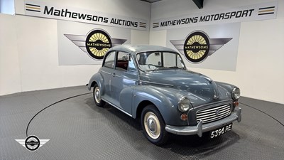 Lot 780 - 1959 MORRIS