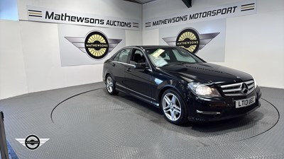 Lot 844 - 2013 MERCEDES-BENZ C220 AMG SPORT CDI BLUEEF