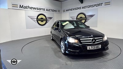 Lot 844 - 2013 MERCEDES-BENZ C220 AMG SPORT CDI BLUEEF