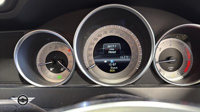 Lot 844 - 2013 MERCEDES-BENZ C220 AMG SPORT CDI BLUEEF