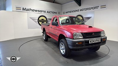 Lot 852 - 2000 MITSUBISHI L200 4WD TURBO DIESEL