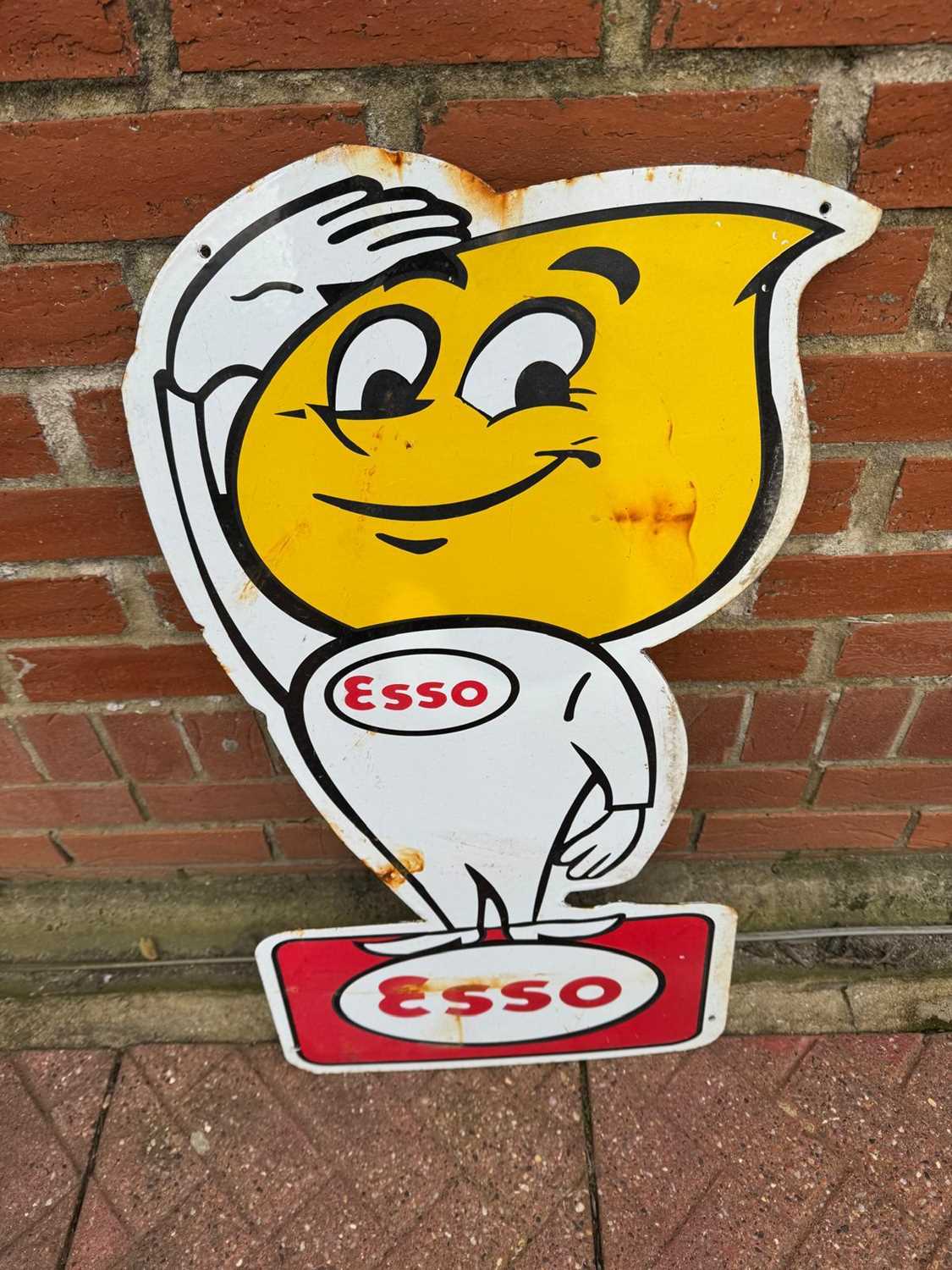 Lot 429 - ESSO MR DRIP REPRO ENAMEL SIGN 30" X 18"