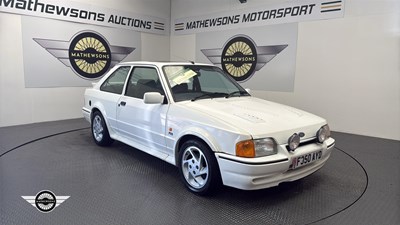 Lot 896 - 1988 FORD ESCORT RS TURBO
