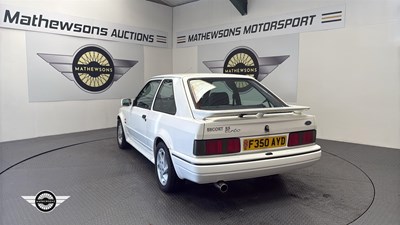 Lot 896 - 1988 FORD ESCORT RS TURBO