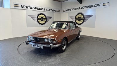 Lot 724 - 1977 TRIUMPH STAG AUTO