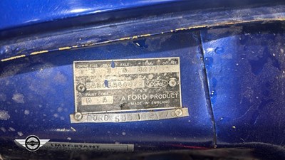 Lot 880 - 1965 FORD CORTINA SUPER