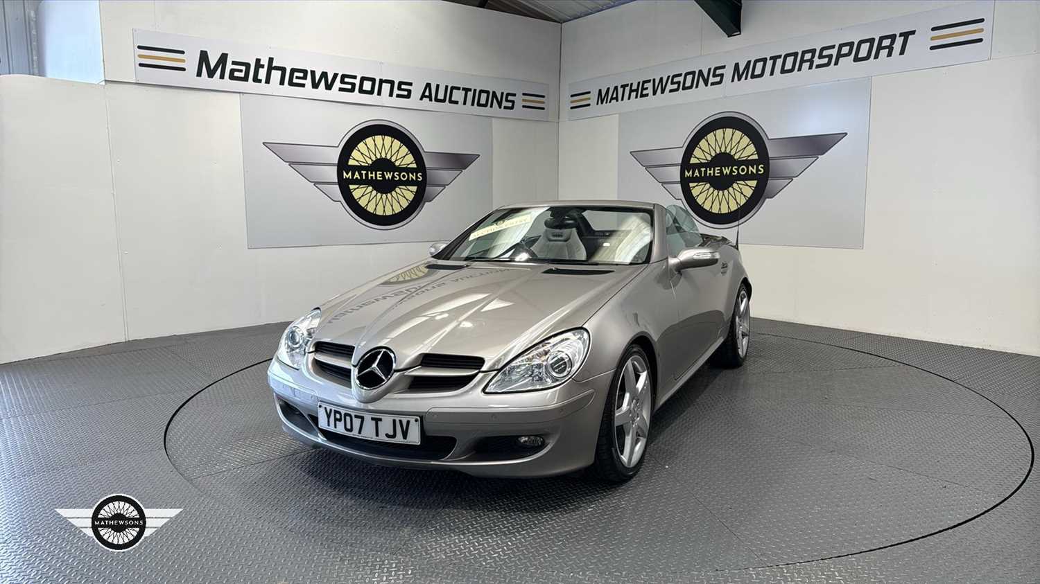 2007 MERCEDES SLK 200 KOMP...