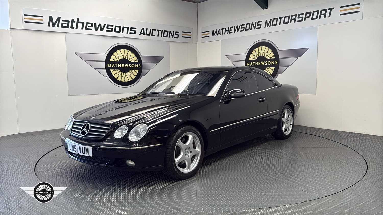 Lot 86 - 2002 MERCEDES CL500 AUTO