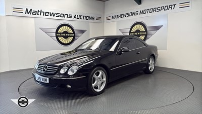 Lot 86 - 2002 MERCEDES CL500 AUTO