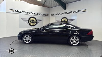 Lot 86 - 2002 MERCEDES CL500 AUTO