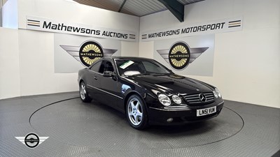 Lot 86 - 2002 MERCEDES CL500 AUTO