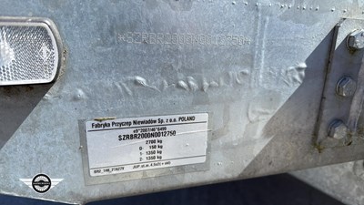 Lot 116 - 2022 NIEWIADOW TRAILER