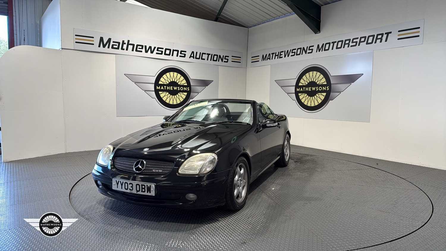 2003 MERCEDES SLK 230 KOMP...
