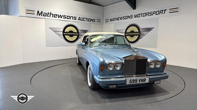 Lot 460 - 1989 ROLLS ROYCE CORNICHE II CONVERTIBLE