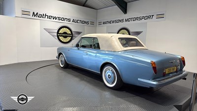 Lot 460 - 1989 ROLLS ROYCE CORNICHE II CONVERTIBLE
