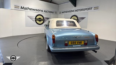 Lot 460 - 1989 ROLLS ROYCE CORNICHE II CONVERTIBLE