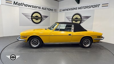 Lot 796 - 1977 TRIUMPH STAG