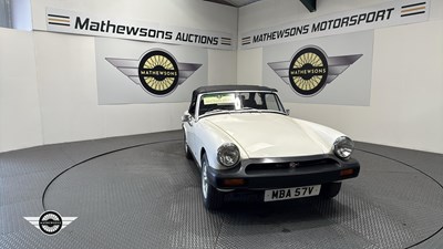 Lot 60 - 1980 MG MIDGET 1500