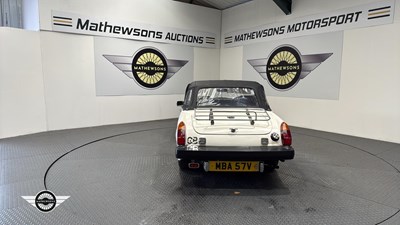 Lot 60 - 1980 MG MIDGET 1500