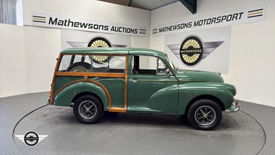Lot 344 - 1966 MORRIS MINOR TRAVELLER