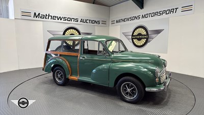 Lot 344 - 1966 MORRIS MINOR TRAVELLER