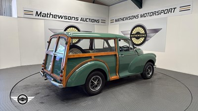 Lot 344 - 1966 MORRIS MINOR TRAVELLER