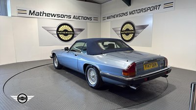 Lot 352 - 1989 JAGUAR XJ-S CONVERTIBLE AUTO