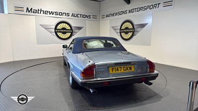 Lot 352 - 1989 JAGUAR XJ-S CONVERTIBLE AUTO