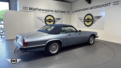 Lot 352 - 1989 JAGUAR XJ-S CONVERTIBLE AUTO