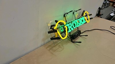 Lot 11 - ROLEX STYLE NEON LIGHT