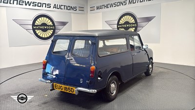 Lot 404 - 1966 MORRIS MINI CLUBMAN