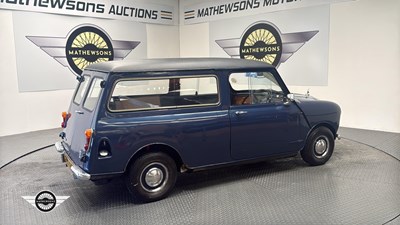 Lot 404 - 1966 MORRIS MINI CLUBMAN