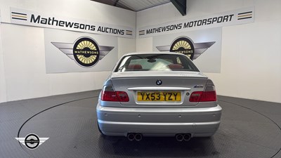 Lot 454 - 2003 BMW M3