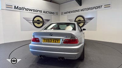Lot 454 - 2003 BMW M3