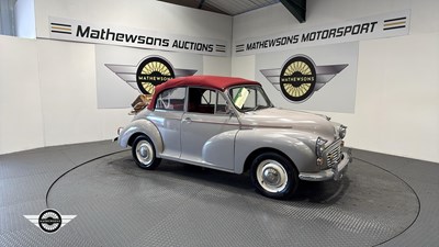 Lot 490 - 1966 MORRIS MINOR 1000