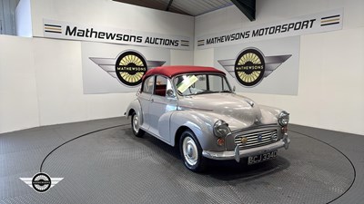 Lot 490 - 1966 MORRIS MINOR 1000