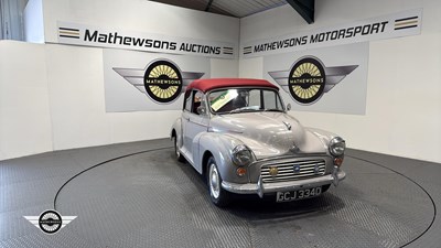 Lot 490 - 1966 MORRIS MINOR 1000