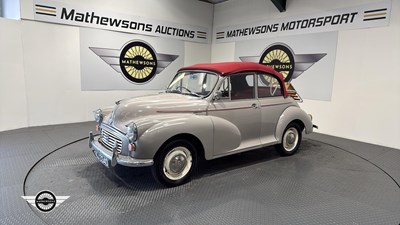Lot 490 - 1966 MORRIS MINOR 1000
