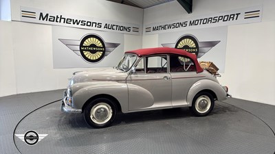 Lot 490 - 1966 MORRIS MINOR 1000