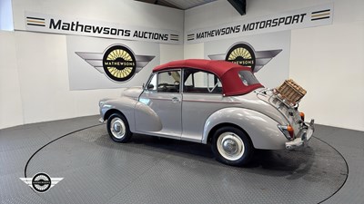 Lot 490 - 1966 MORRIS MINOR 1000