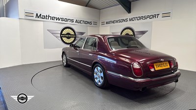 Lot 472 - 2000 BENTLEY ARNAGE RED LABEL AUTO