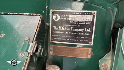 Lot 466 - 1953 MG TD/TF