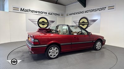 Lot 550 - 1994 ROVER 216 CABRIOLET AUTO