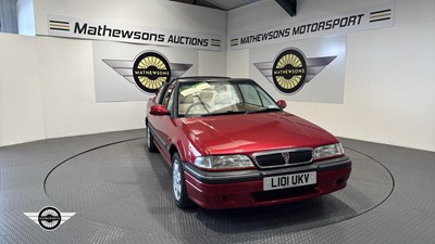 Lot 550 - 1994 ROVER 216 CABRIOLET AUTO